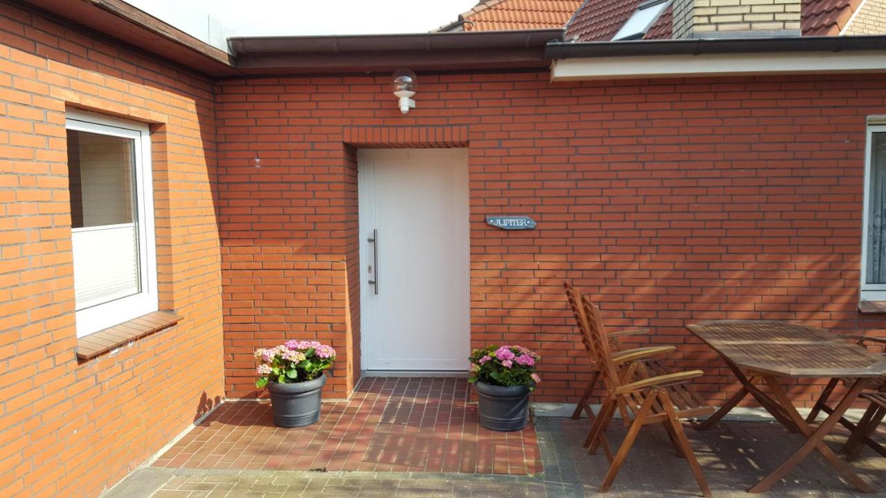 Haus Polarstern Ferienwohnung Jupiter บอร์คุม ภายนอก รูปภาพ