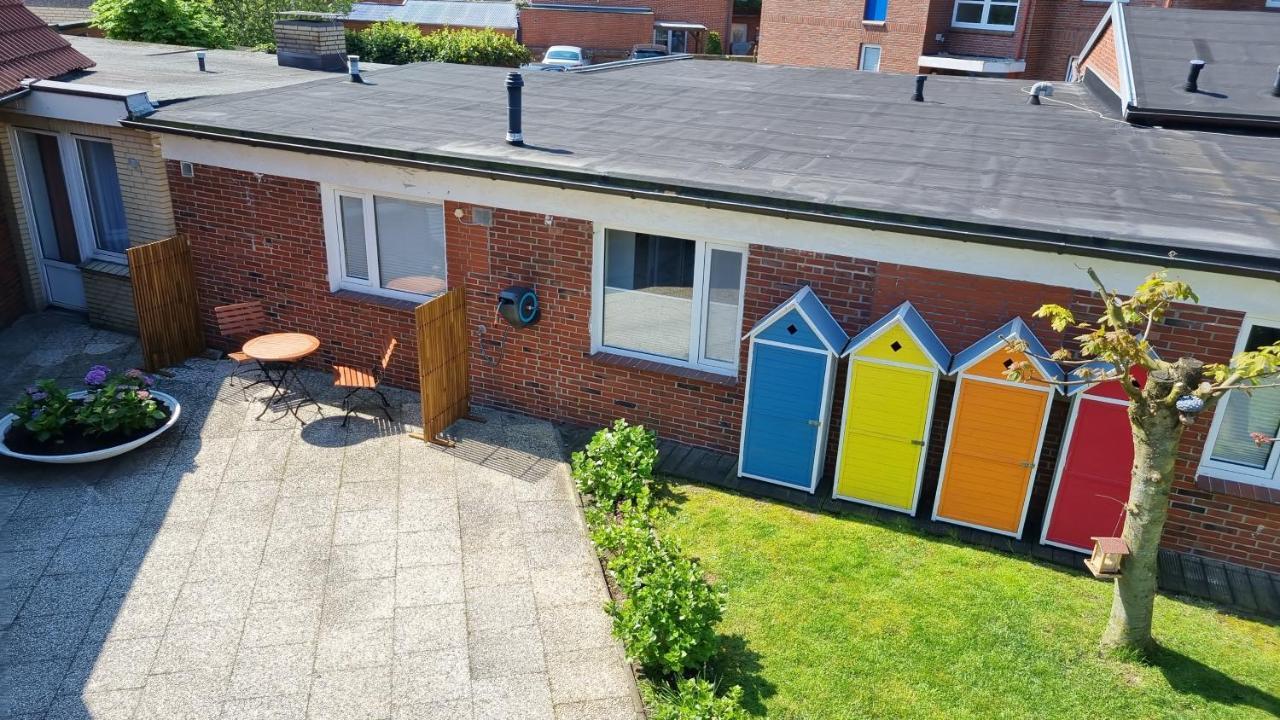 Haus Polarstern Ferienwohnung Jupiter บอร์คุม ภายนอก รูปภาพ